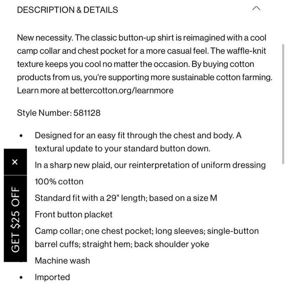 Club Monaco New !! Striped Long-Sleeve Button-Down Shirt Small Men’s - Picture 13 of 13